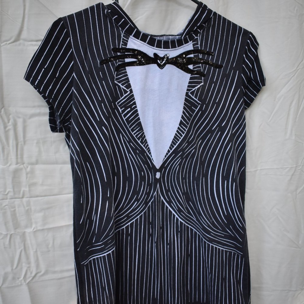 Nightmare Before Christmas Jack tshirt with hood